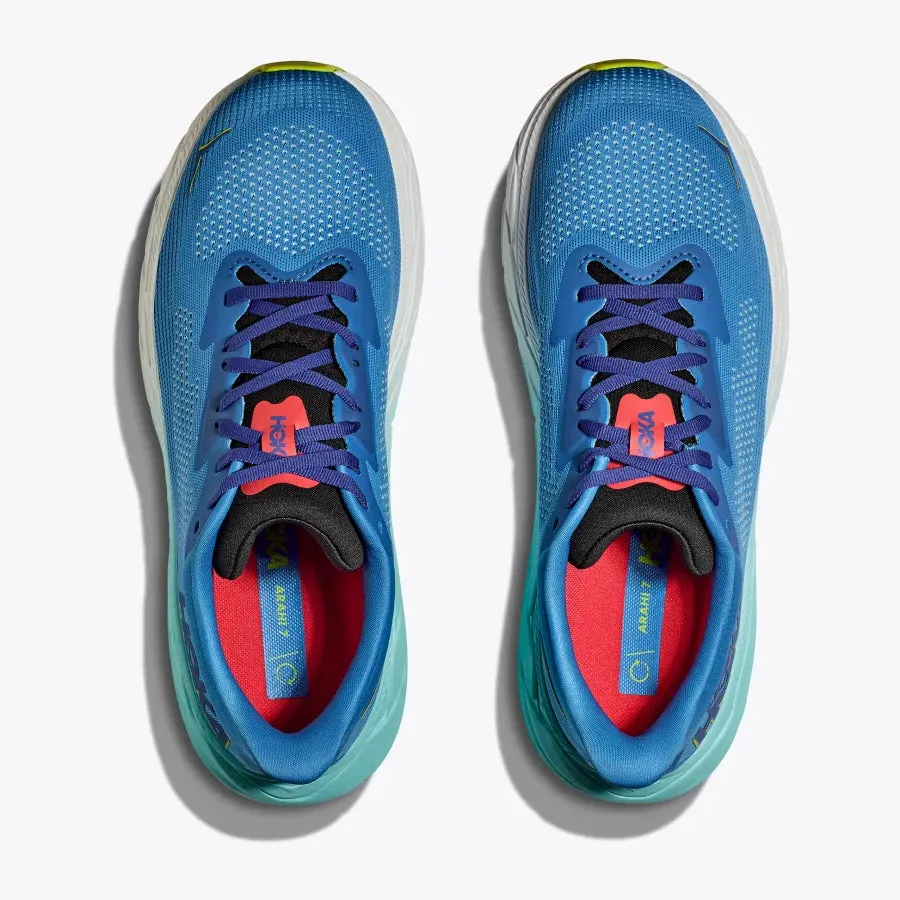 Hoka Men's Arahi 7 Wide Fit Running Shoes Virtual Blue / Cerise