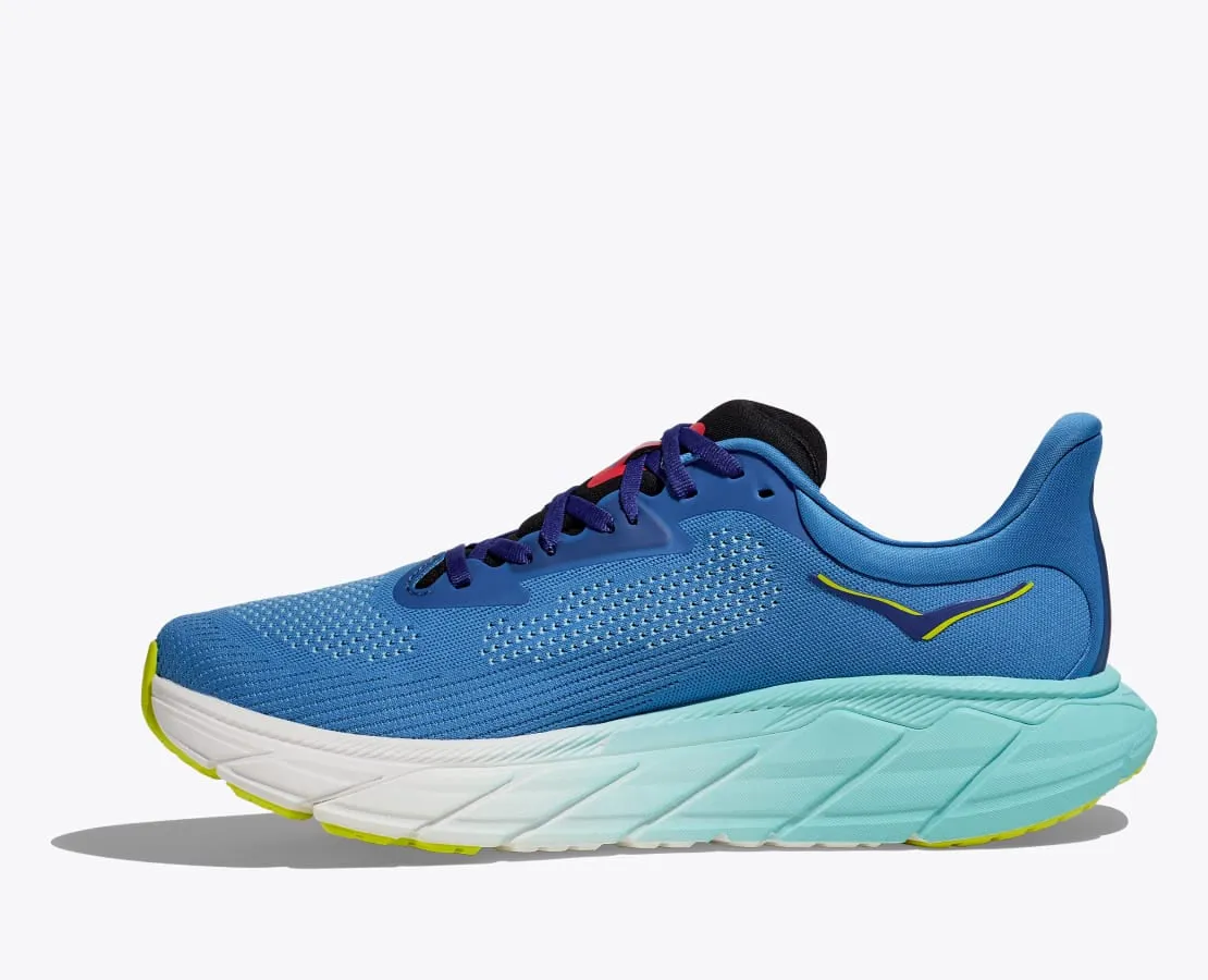 Hoka Men's Arahi 7 Wide Fit Running Shoes Virtual Blue / Cerise
