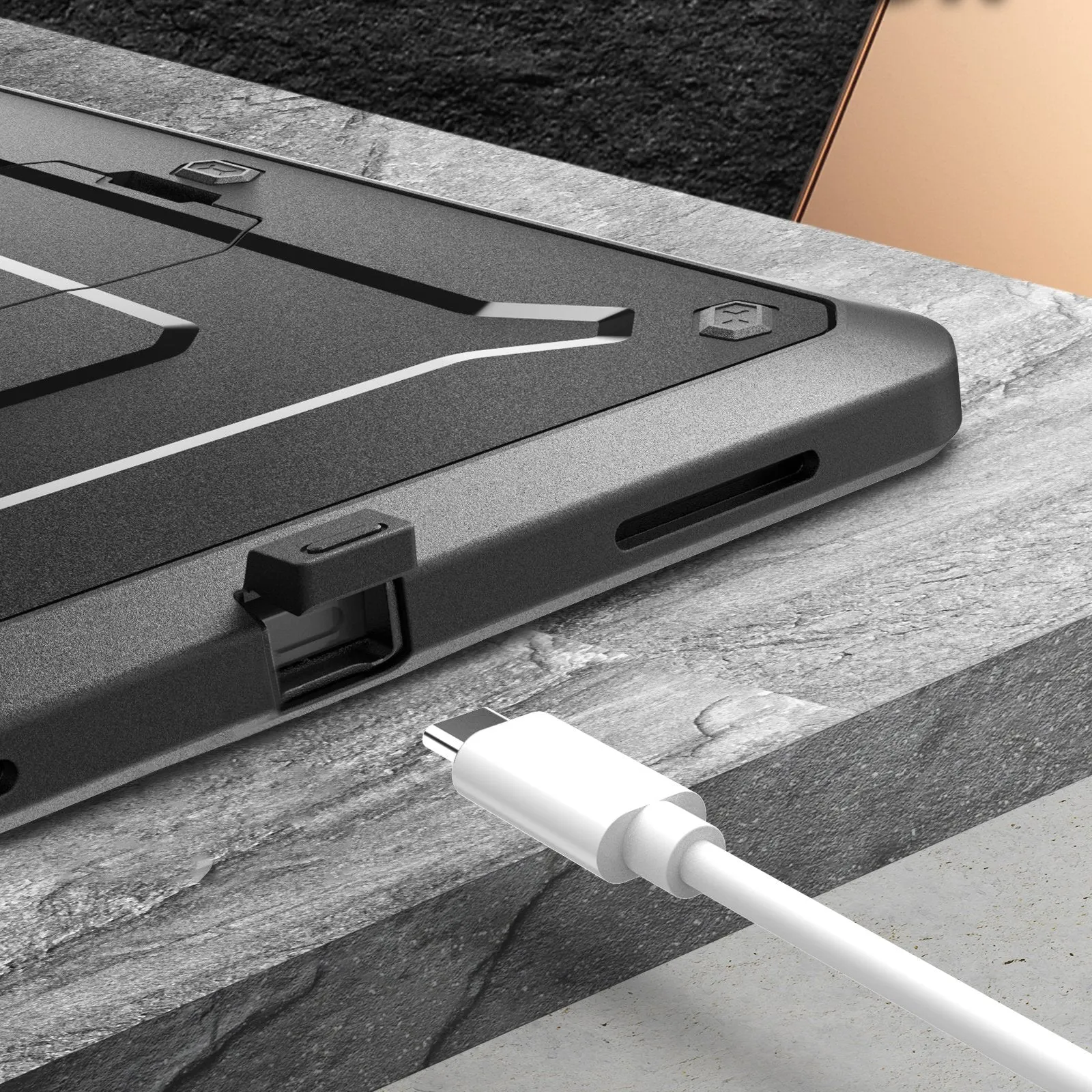 iPad Pro 11 Inch (2020) Unicorn Beetle Pro Rugged Case-Black