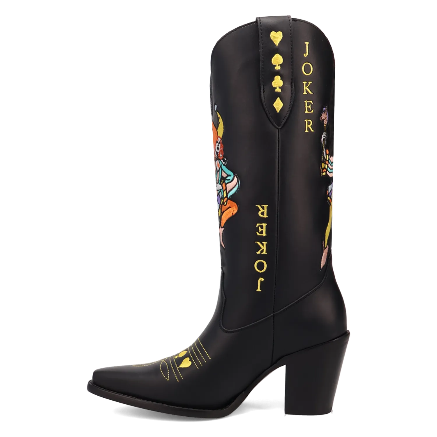 Joker Black Leather Boots (DS)