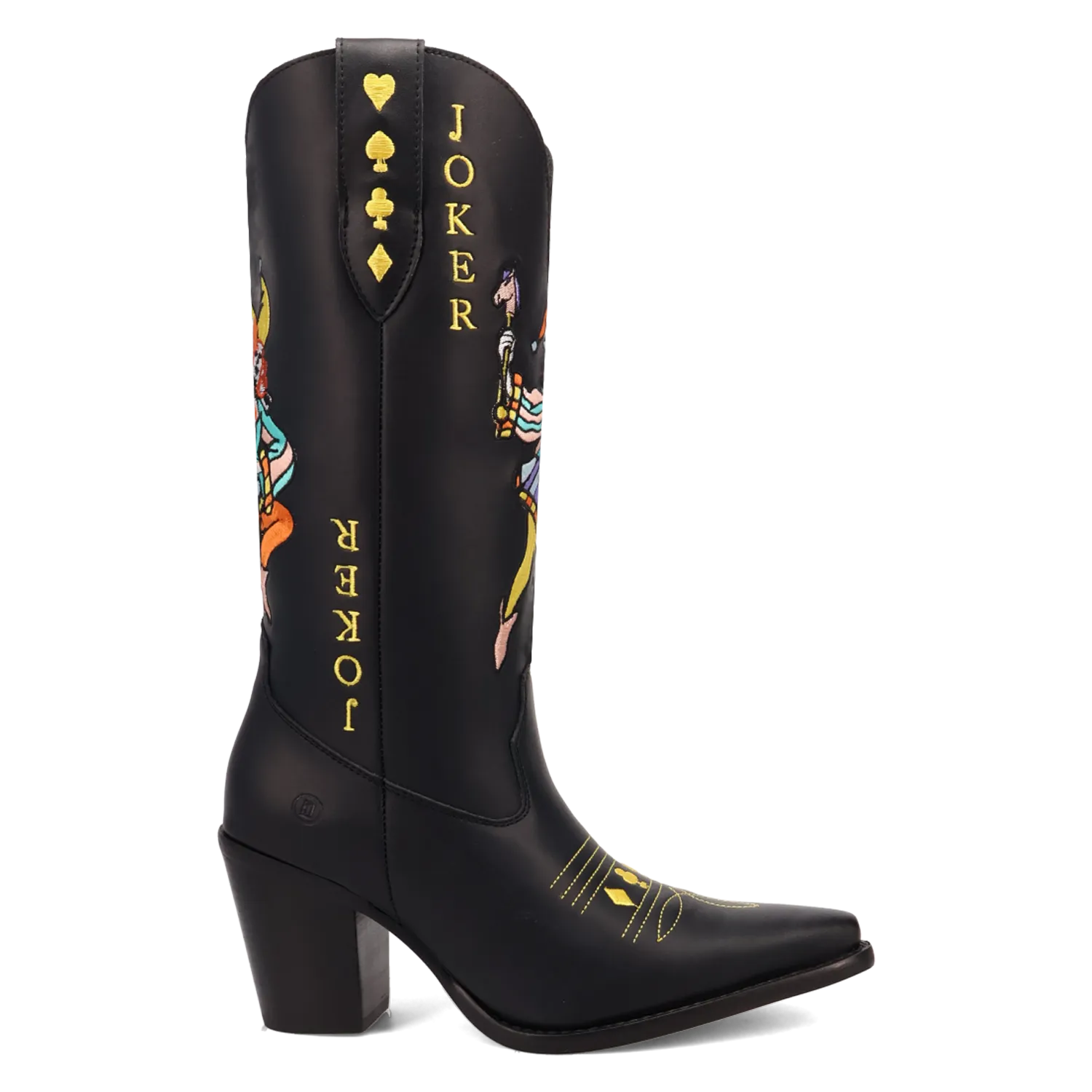 Joker Black Leather Boots (DS)