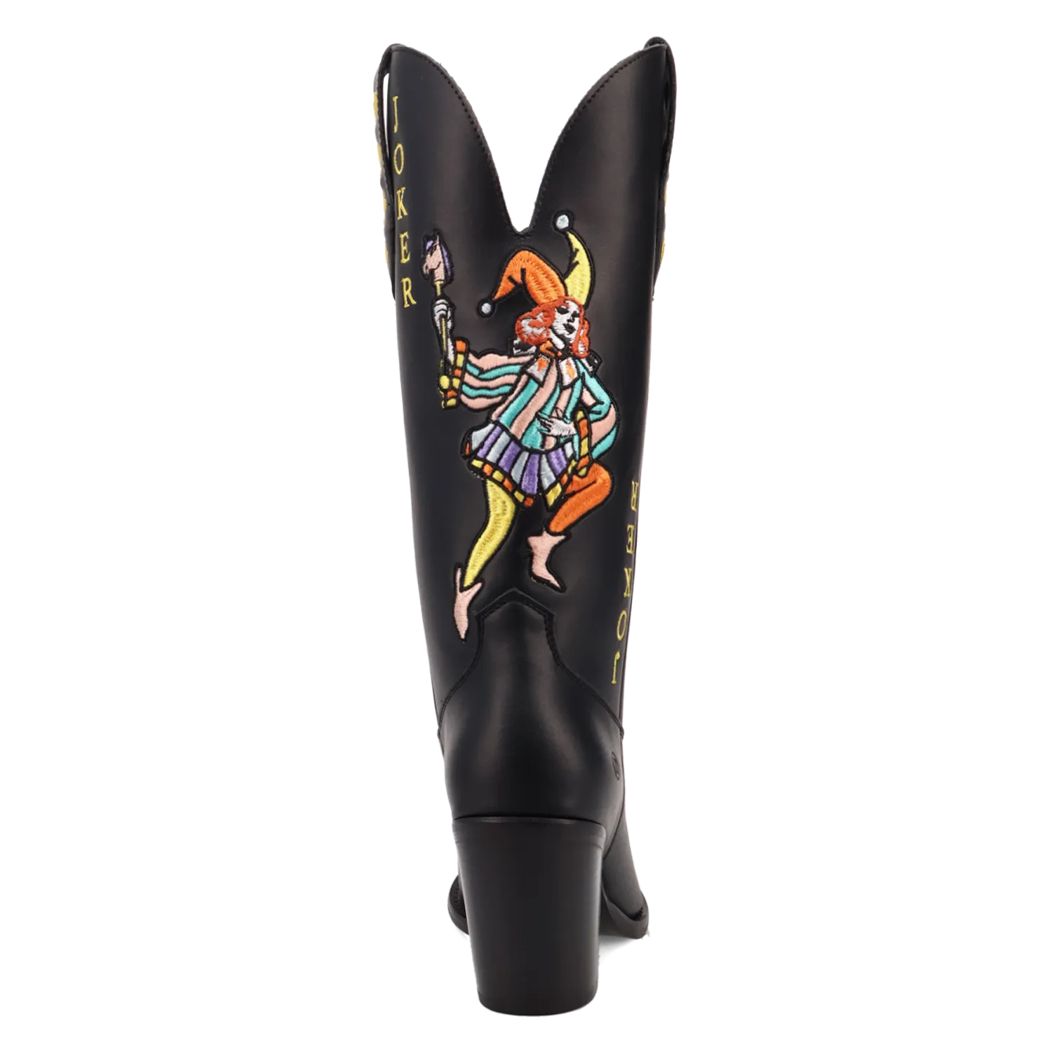 Joker Black Leather Boots (DS)