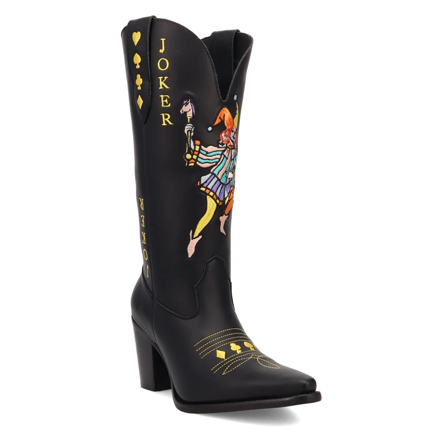 Joker Black Leather Boots (DS)