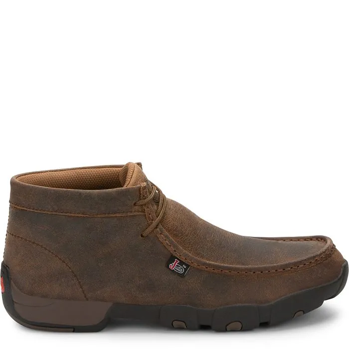 Justin Mens Cappie Light Duty Work Boots Style 232