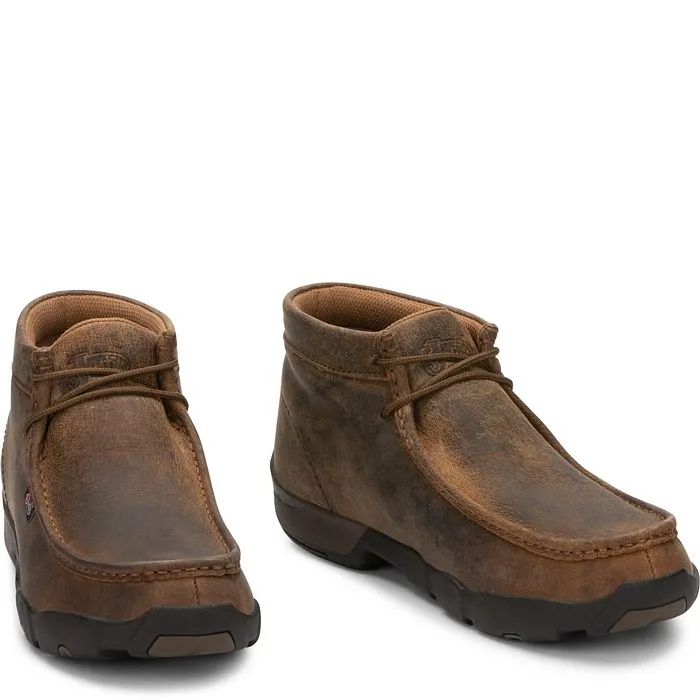Justin Mens Cappie Light Duty Work Boots Style 232
