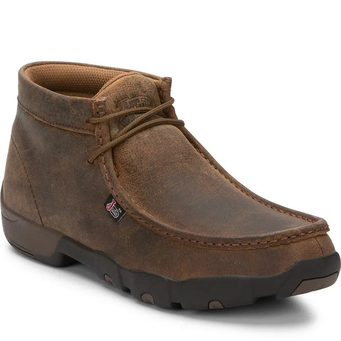 Justin Mens Cappie Light Duty Work Boots Style 232