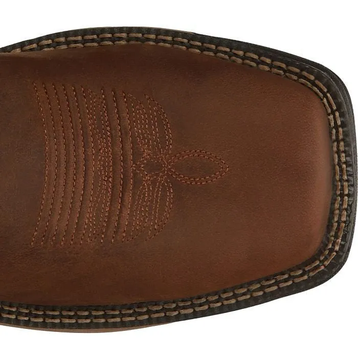 Justin Women's Rush 8" Waterproof Western Work Boot -Brown- SE4358