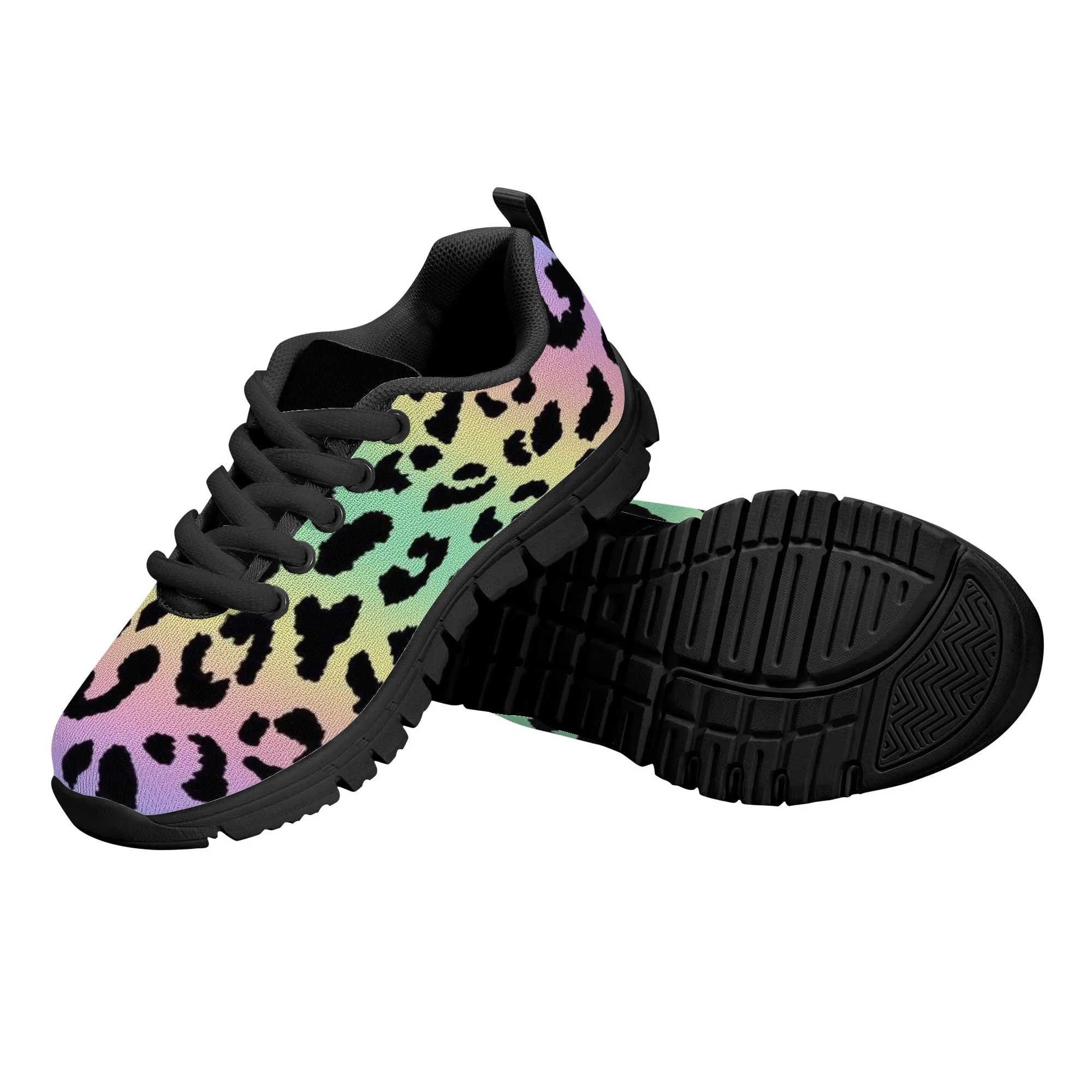 Kids Sneakers - Pink/Green