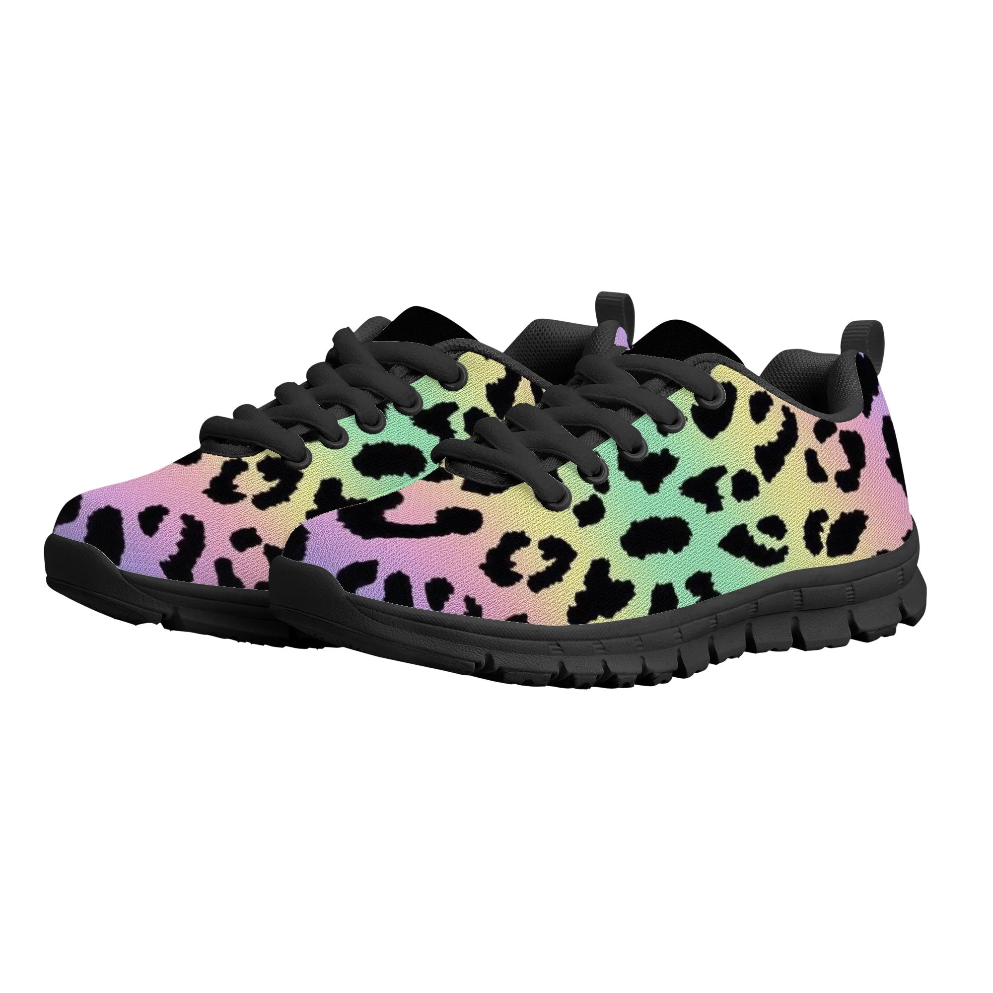 Kids Sneakers - Pink/Green