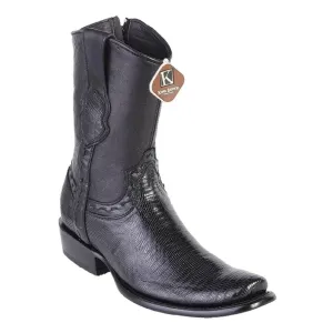 King Exotic Boots #479B0705 Men's Dubai Boot | Men's Teju Boots Color Black
