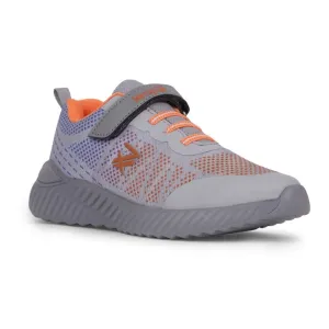 Leap7x By Liberty Kids NITKID-4EL L.Grey Sports Lacing Shoes