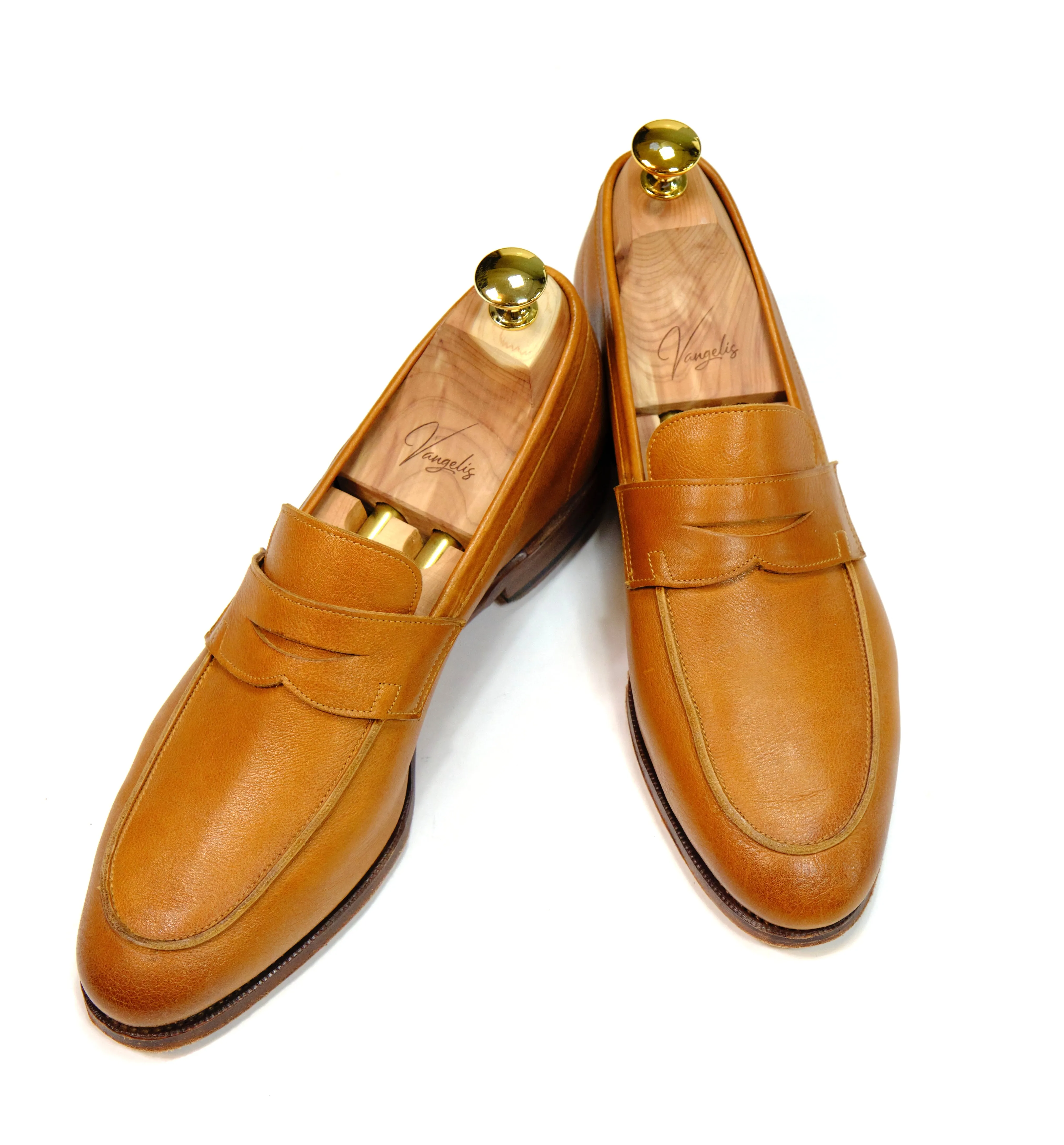 Meermin - Tan Unlined Soft Calf Loafer UK 7 / EU 41