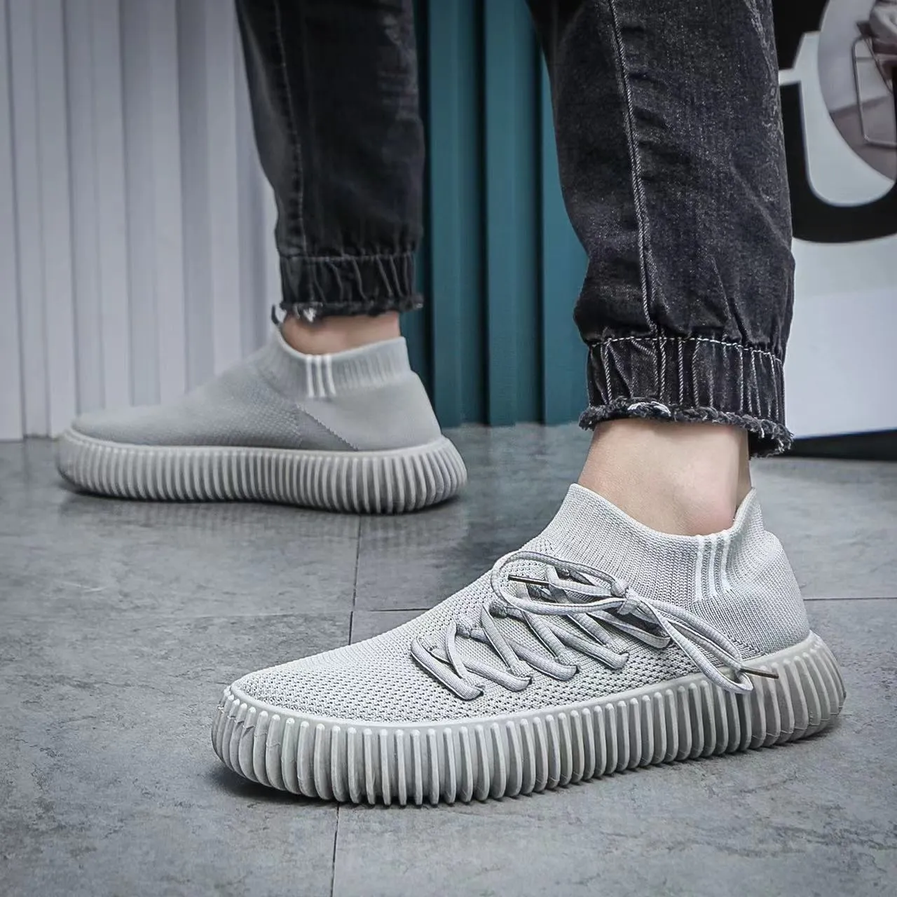 Men's Comfort Shoes Flyknit Shoes