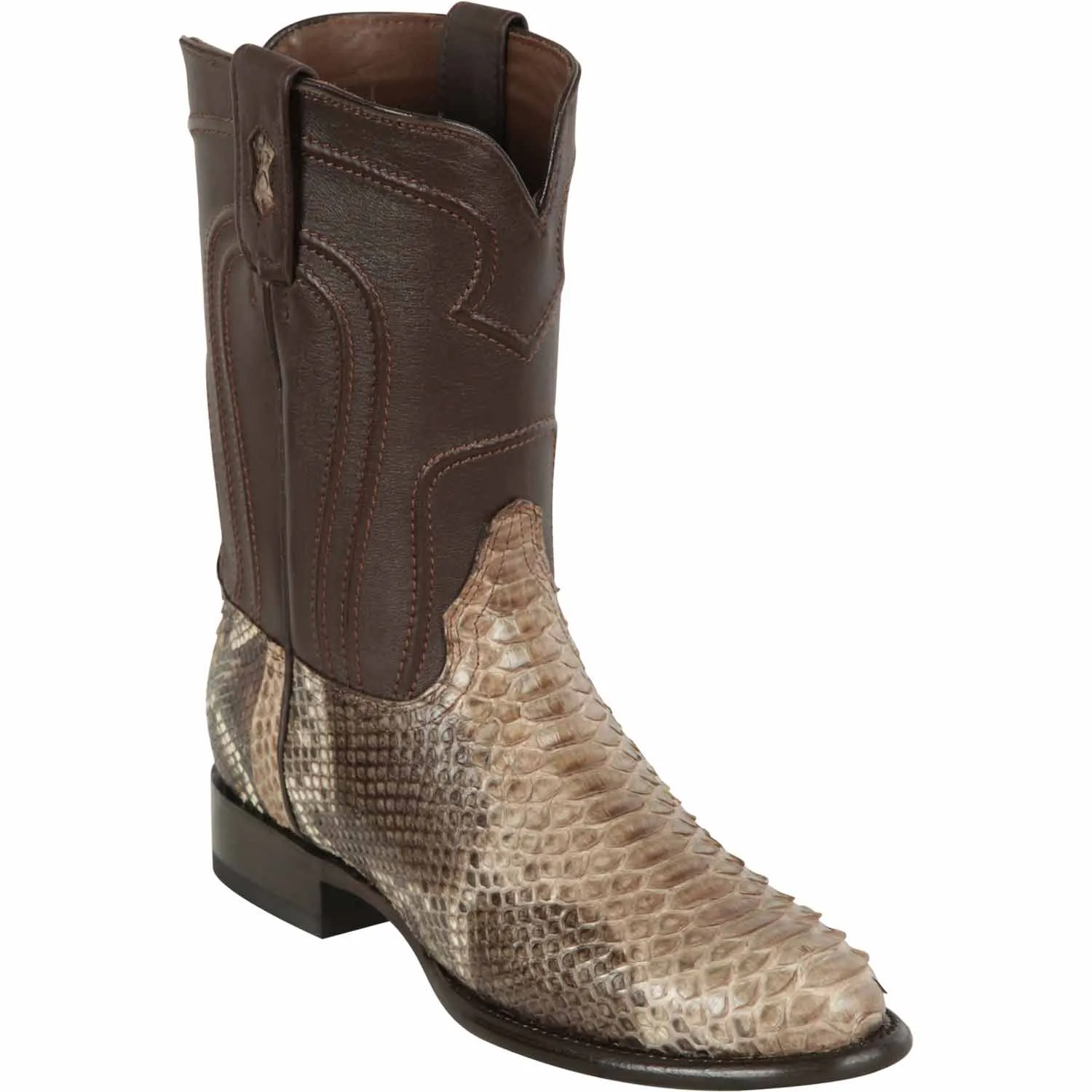 Men's Los Altos Original Python Roper Toe Boots 6957