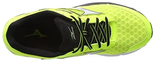Mizuno Men R613B53 Wave Inspire 12 Yellow/Silver/Black Running Shoes-6 UK/India (39 EU) (J1GC164407)