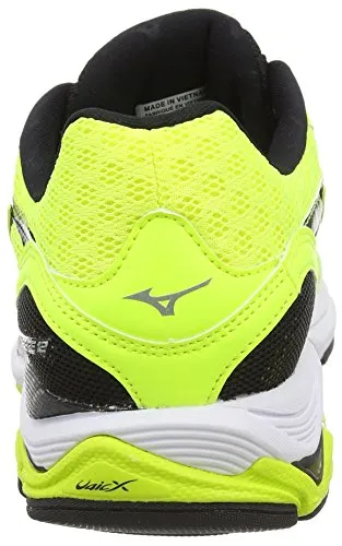 Mizuno Men R613B53 Wave Inspire 12 Yellow/Silver/Black Running Shoes-6 UK/India (39 EU) (J1GC164407)