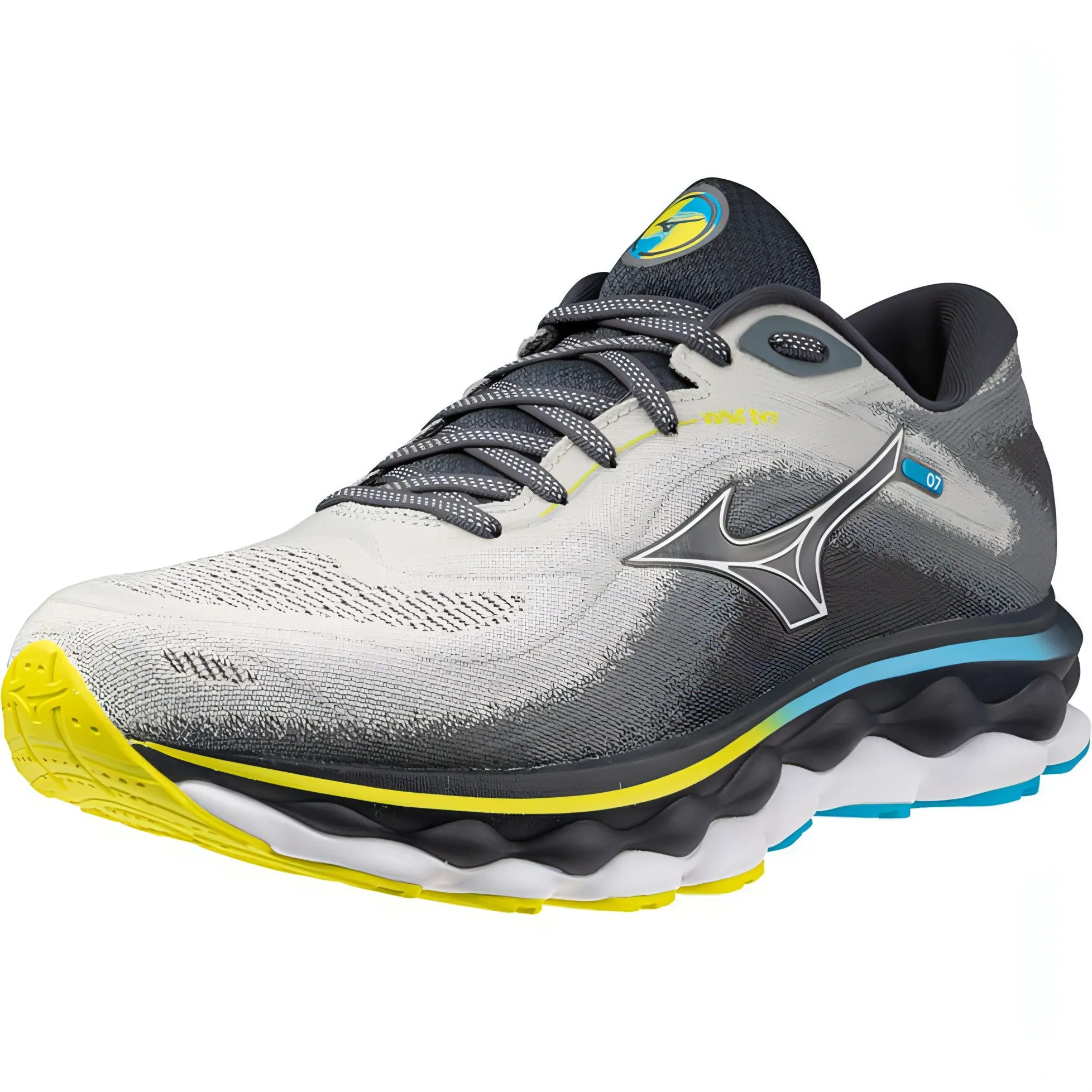 Mizuno Wave Sky 7 Mens Running Shoes - Grey