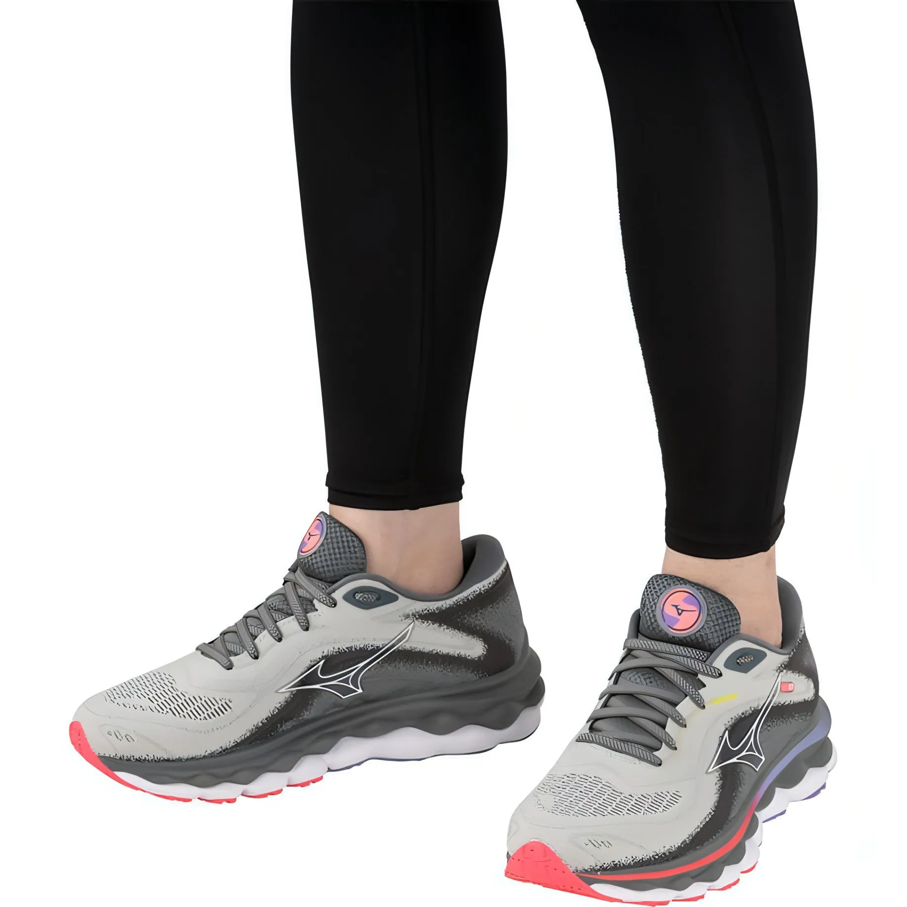 Mizuno Wave Sky 7 Womens Running Shoes - Grey
