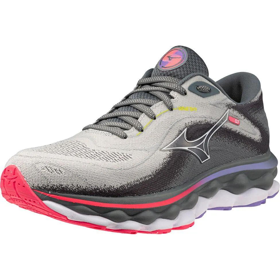 Mizuno Wave Sky 7 Womens Running Shoes - Grey