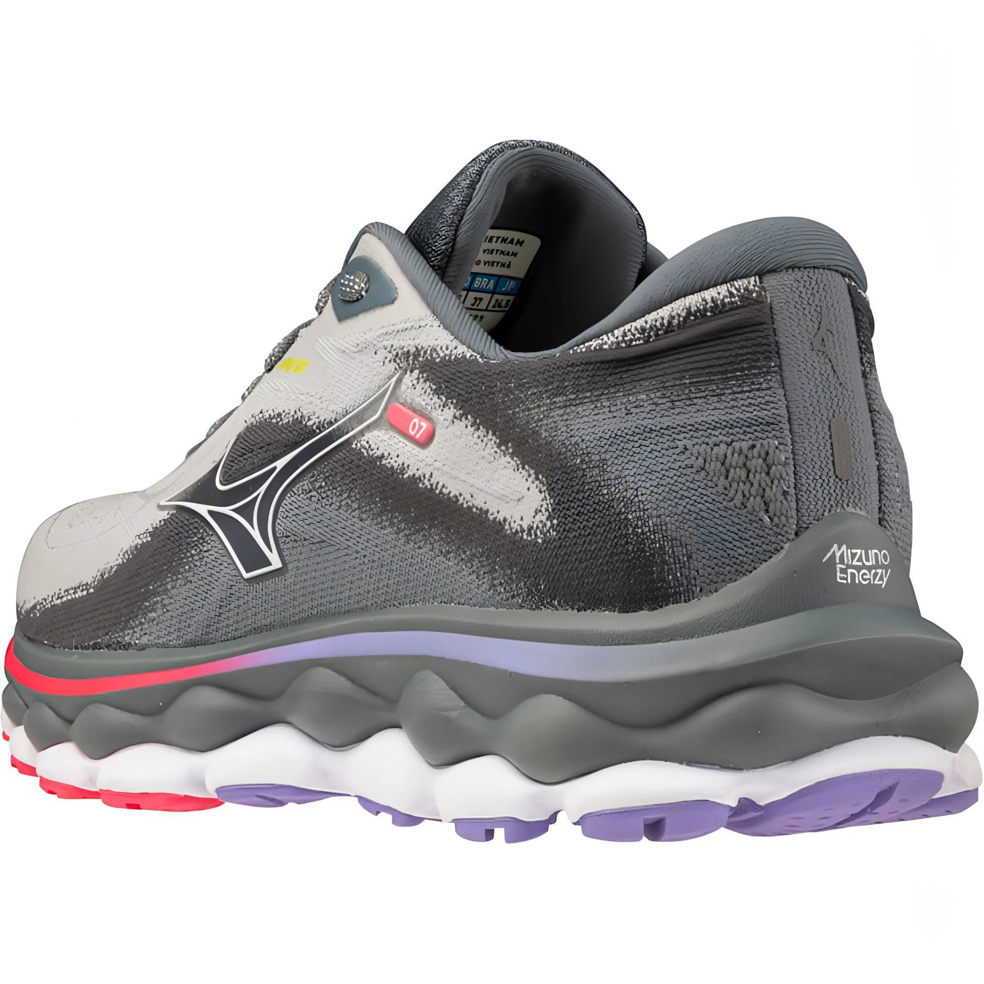 Mizuno Wave Sky 7 Womens Running Shoes - Grey