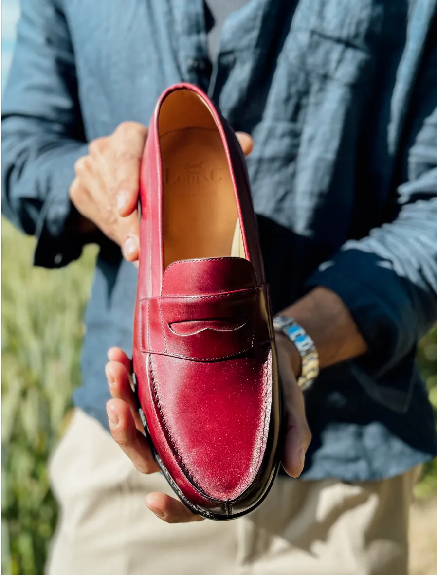 Mocassin Sulky 300 bordeaux