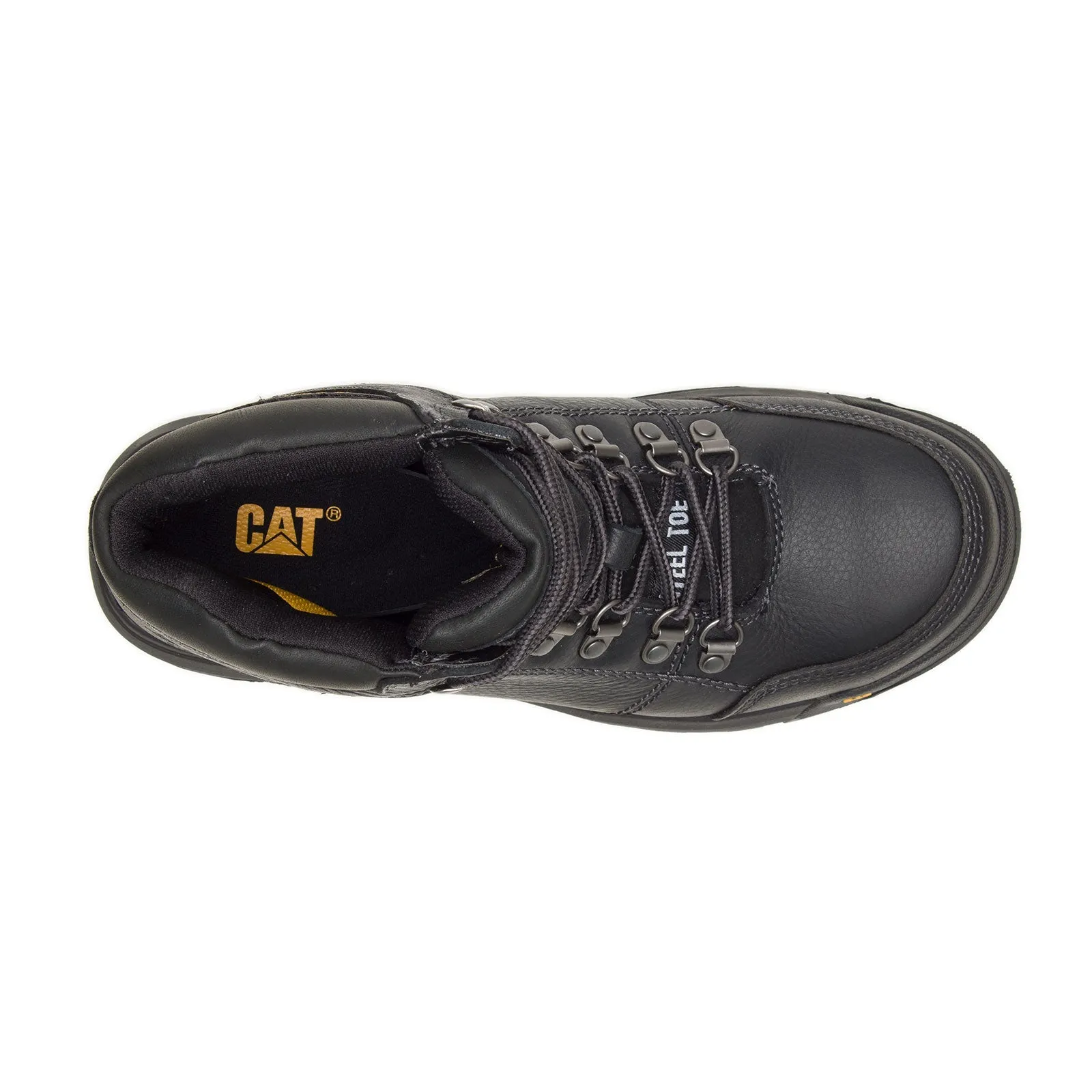 Outline Steel-Toe Work Boot Black