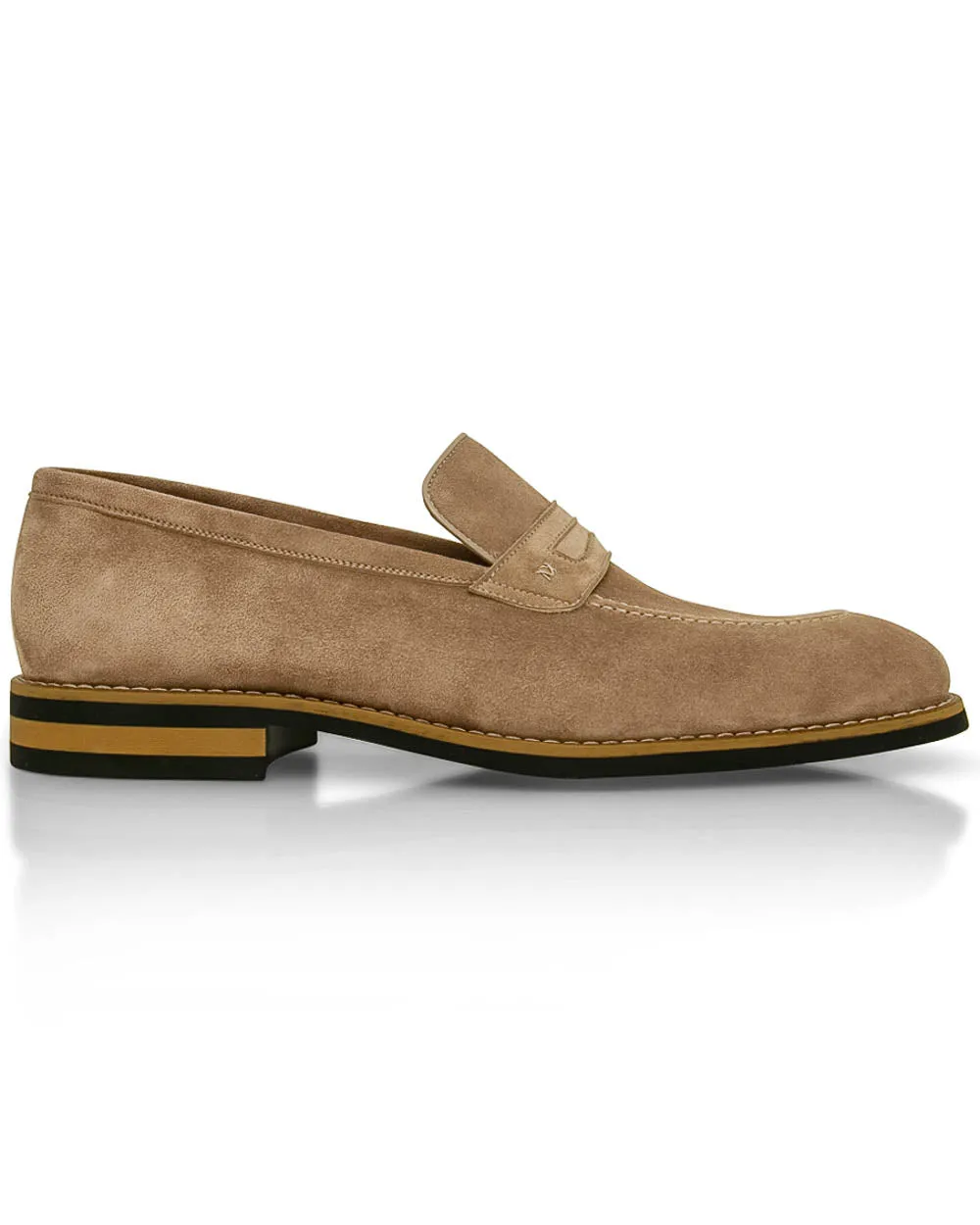Palissandro Monaco Suede Penny Loafer