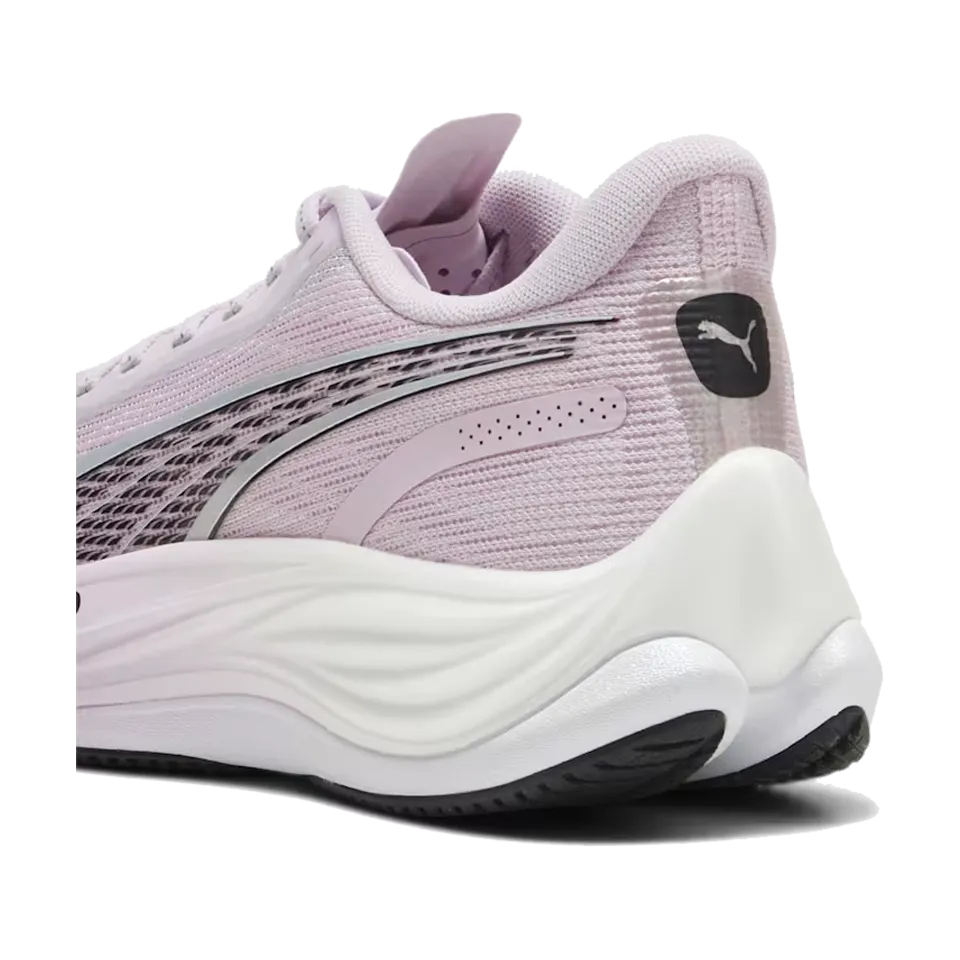 PUMA Women's Velocity NITRO 3 Radiant Run Grape Mist/PUMA Black