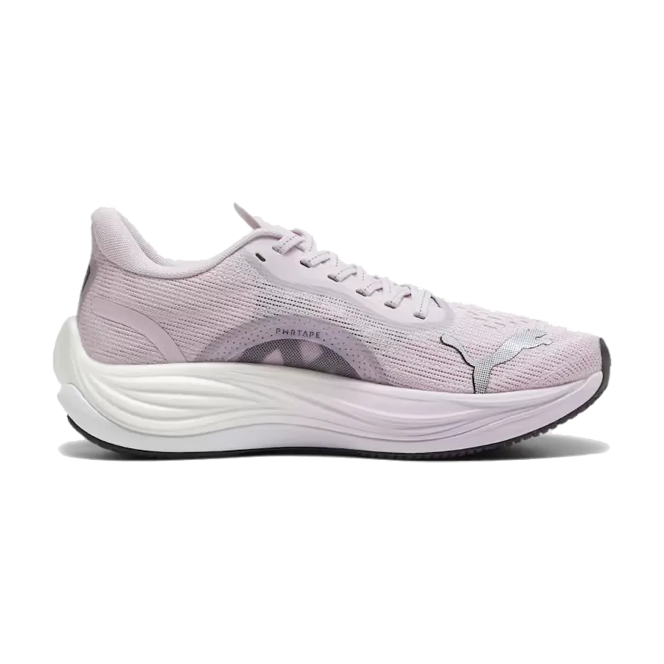 PUMA Women's Velocity NITRO 3 Radiant Run Grape Mist/PUMA Black