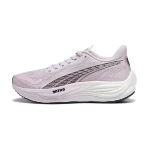 PUMA Women's Velocity NITRO 3 Radiant Run Grape Mist/PUMA Black