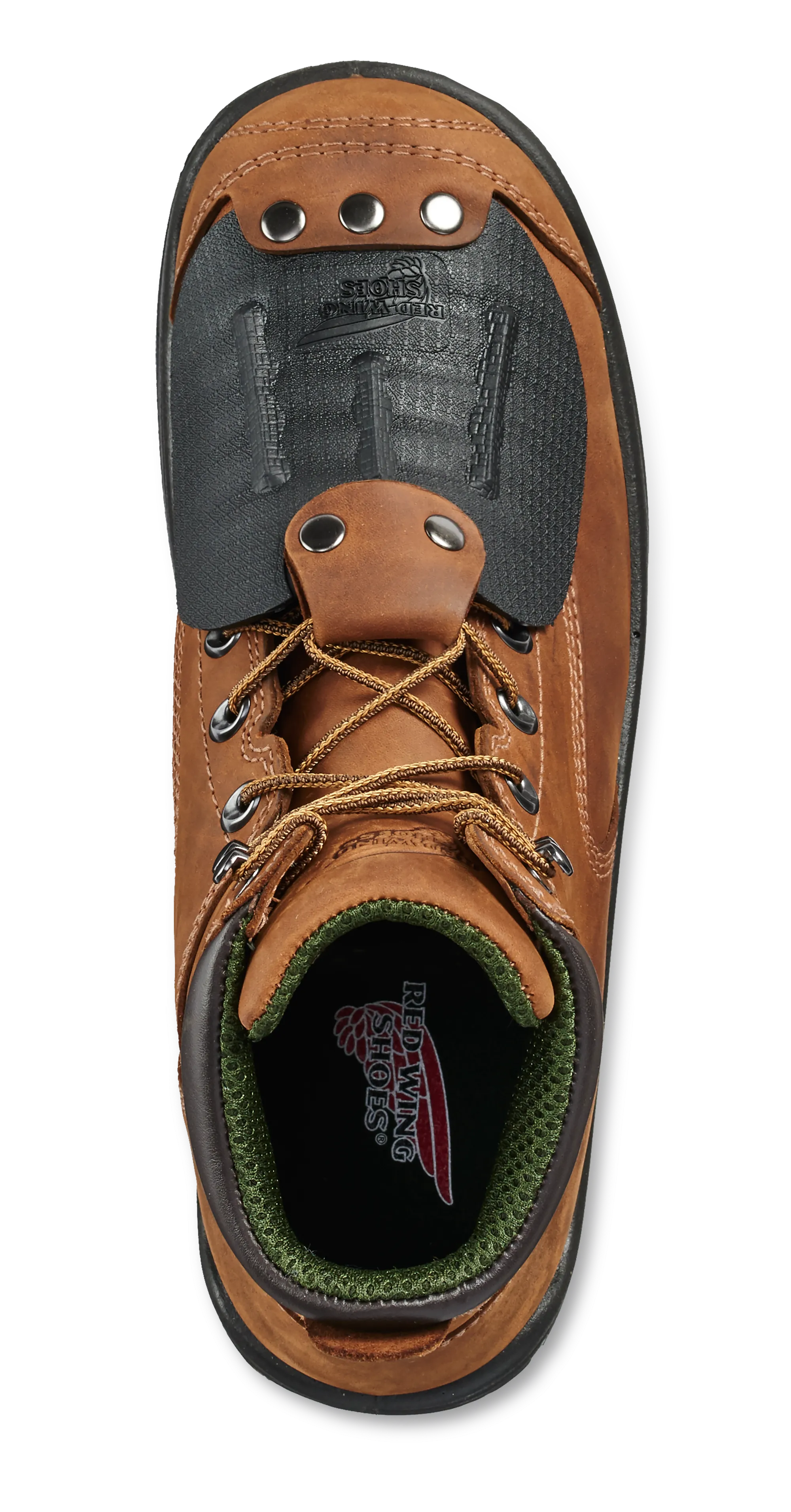 'Red Wing' Men's 6" King Toe® Ext. Metguard EH Comp Toe - Brown / Black