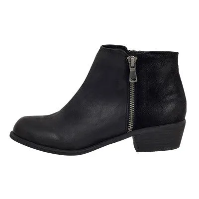 Roc Ciao Black Leather Black Suede Boots