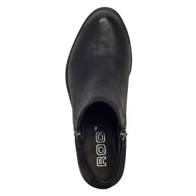 Roc Ciao Black Leather Black Suede Boots