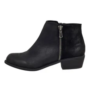 Roc Ciao Black Leather Black Suede Boots