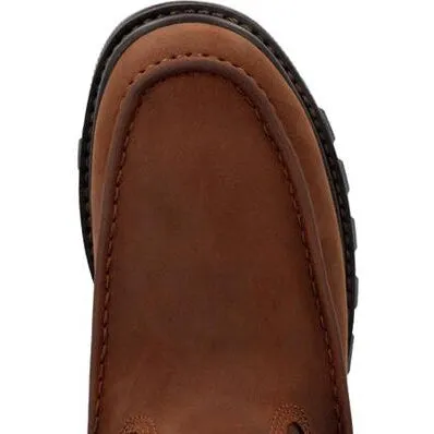 Rocky Men's Rams Horn 11" Soft Toe WP Work Boot -Crazy Horse- RKK0441