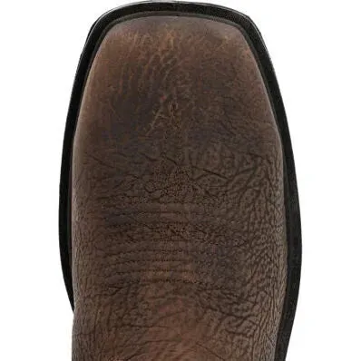 Rocky Men's Worksmart 11" WP Comp Toe Western Work Boot -Brown- RKW0385
