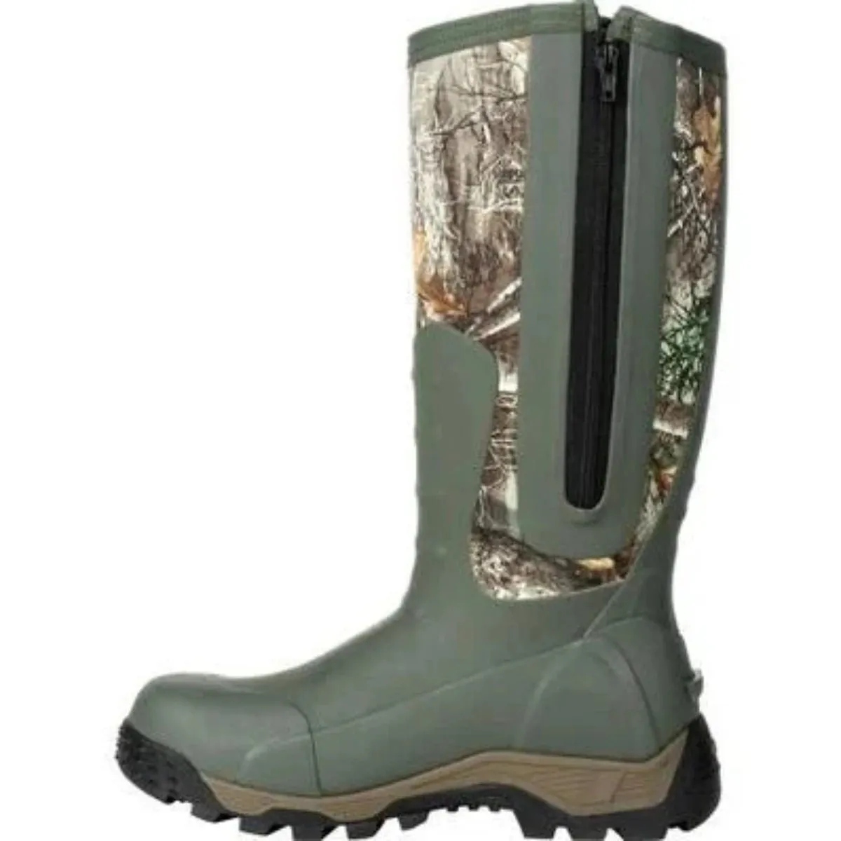 Rocky Sport Pro Men's Rubber Outdoor Boots Rks0383 In Mossy Oak