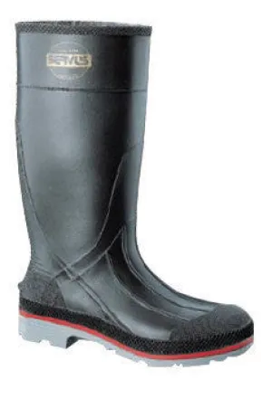 Servus By Honeywell Size 12 XTP Black 15" PVC Knee Boots With TDT Dual Compound Red And Gray Outsole And Removable Insole