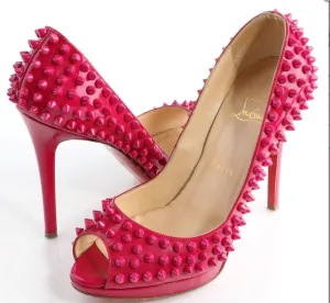 Spikes High Heels - 8