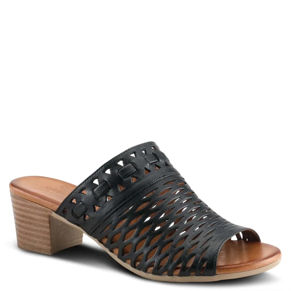 Spring Step Shoes Anika Leather Slide Sandals