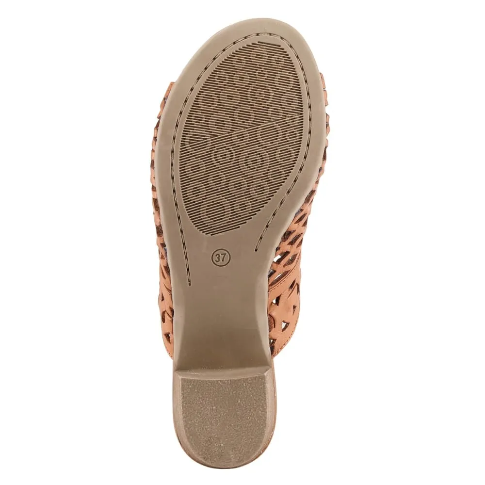 Spring Step Shoes Anika Leather Slide Sandals