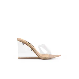 SUZY HEEL - CLEAR