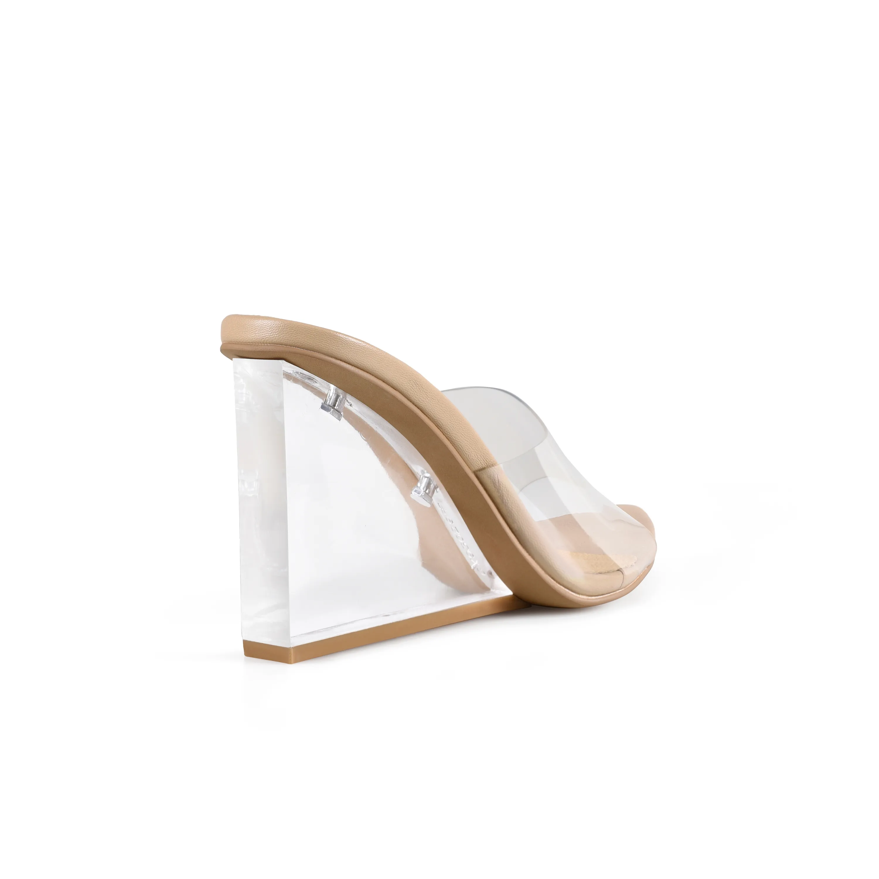SUZY HEEL - CLEAR
