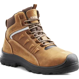 Terra Men's Findlay 6" Soft Toe WP Work Boot -Brown- 4NS7BN