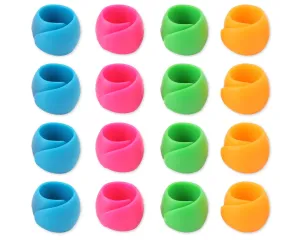 Thread Spool Huggers 24 Pieces Silicone Tangled Thread Saver Tools