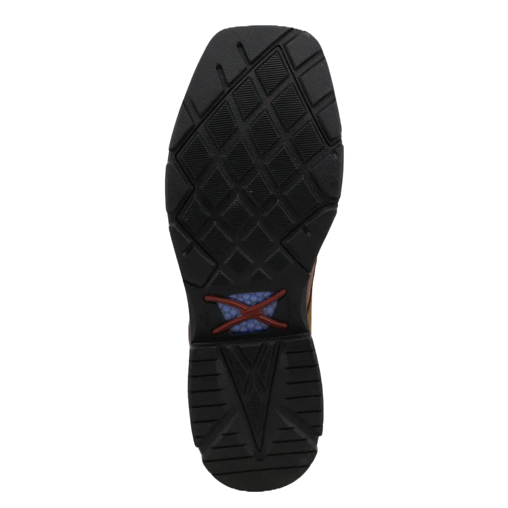 Twisted X® Men's 8" CellStretch Lacer Distressed Brown Boots MXLW001