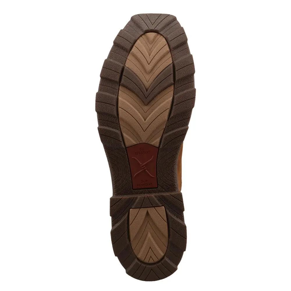 Twisted X Men's Mocha & Denim Nano Toe Cowboy Work Boots MULN004