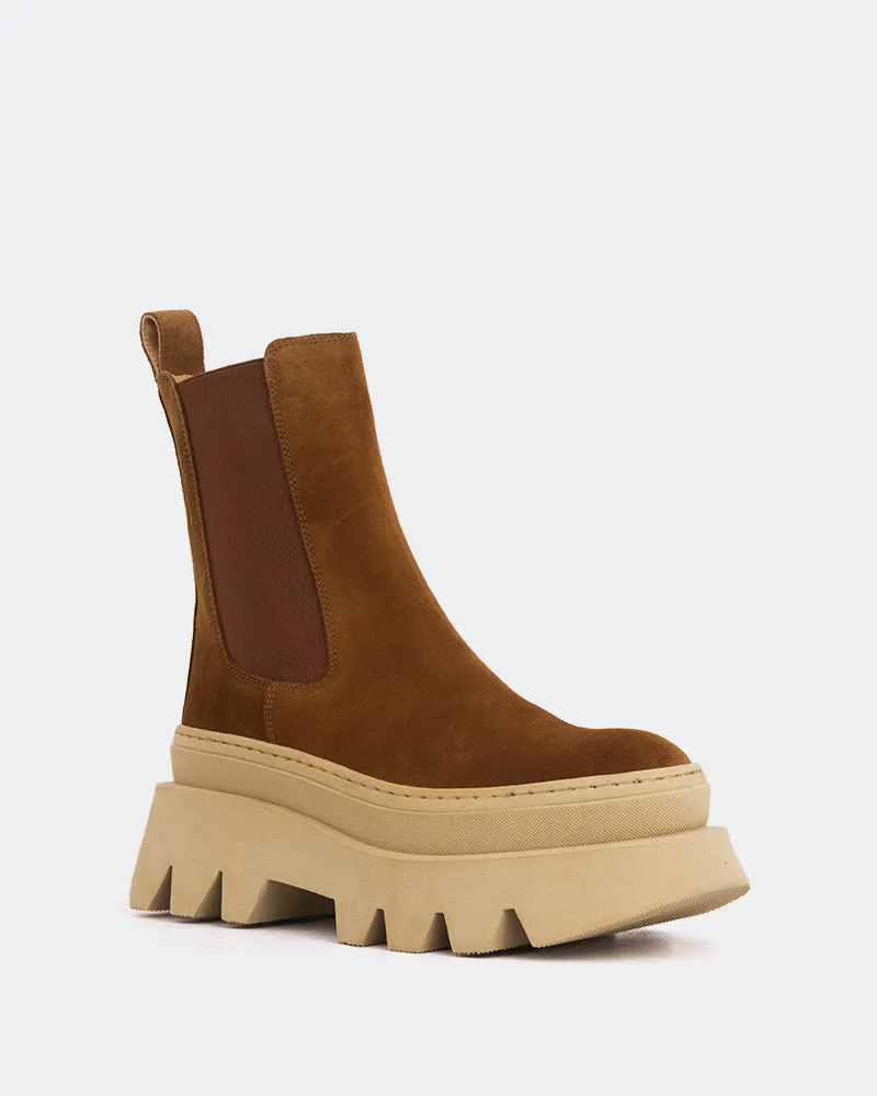 Wolfe Camel Suede