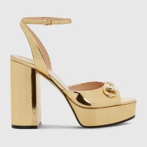 Women's Horsebit platform sandal