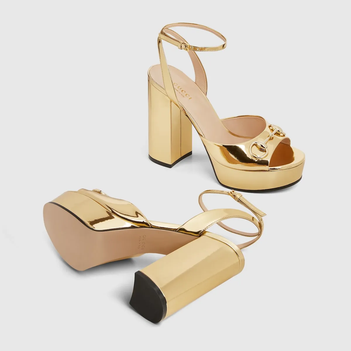 Women's Horsebit platform sandal